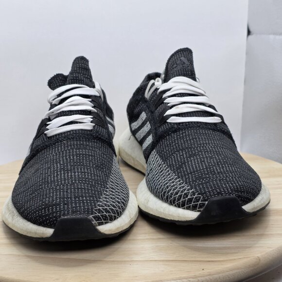Adidas Pureboost  Go Men's Size 11 Black White Running Sneakers Shoes B37803 - Picture 2 of 8